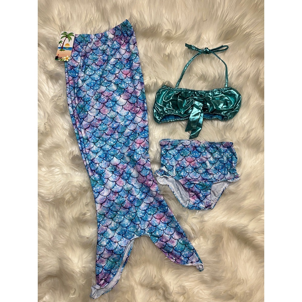 Mermaid 3 Piece Swimsuit